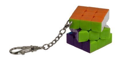 Magic Cube with carabiner hook,