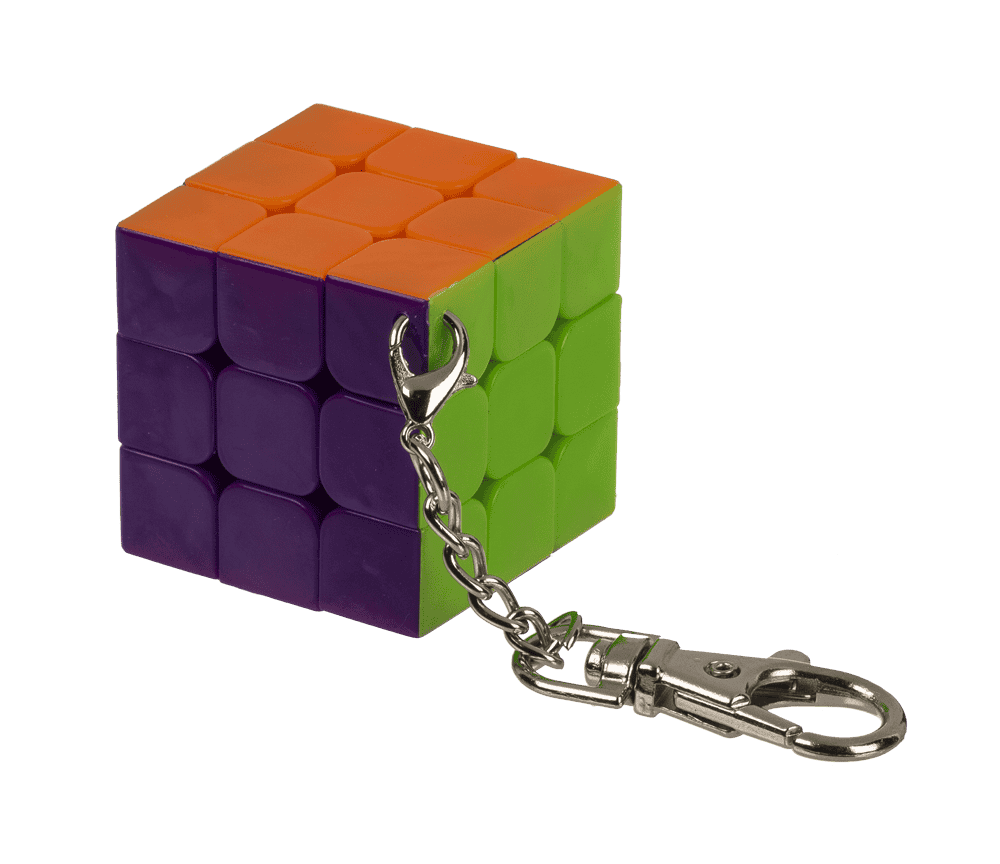 Magic Cube with carabiner hook,