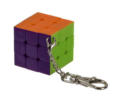 Magic Cube with carabiner hook,