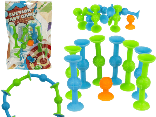Suction Dart Game, approx. 14 x 10  cm,