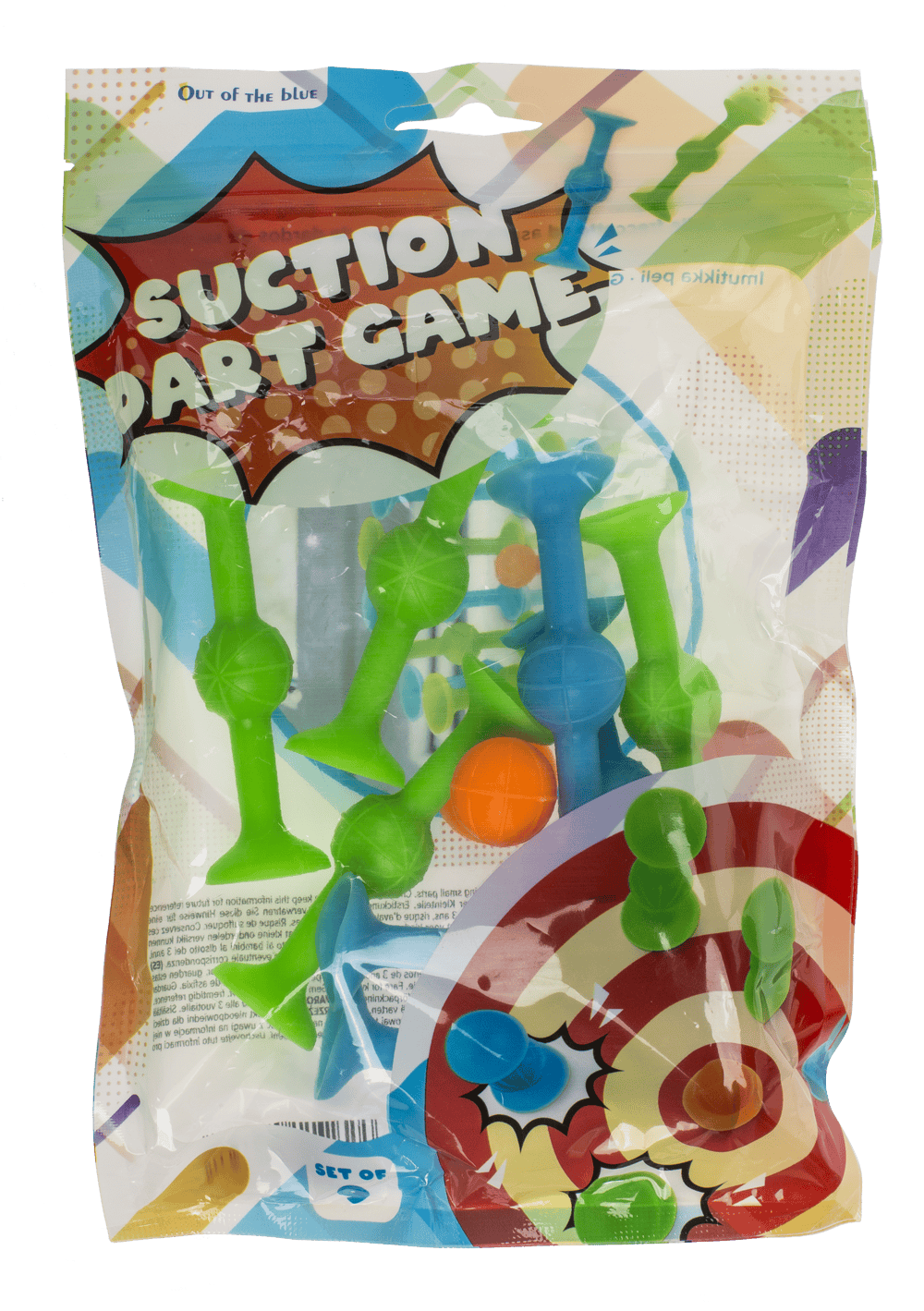 Suction Dart Game, approx. 14 x 10  cm,