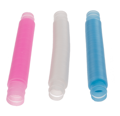 XL Fidget Pop Tube, Glow in the dark,