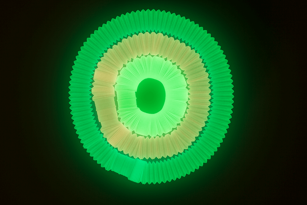 XL Fidget Pop Tube, Glow in the dark,