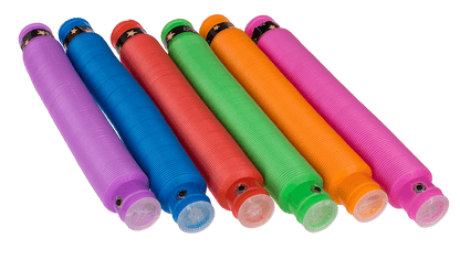 Fidget Pop Tube with LED, approx. 20 cm,