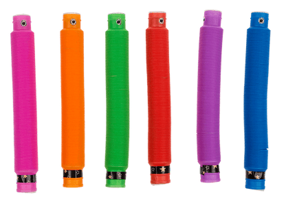 Fidget Pop Tube with LED, approx. 20 cm,