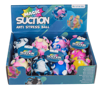 Squeeze anti stress ball, Magic Suction,