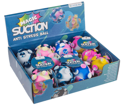 Squeeze anti stress ball, Magic Suction,