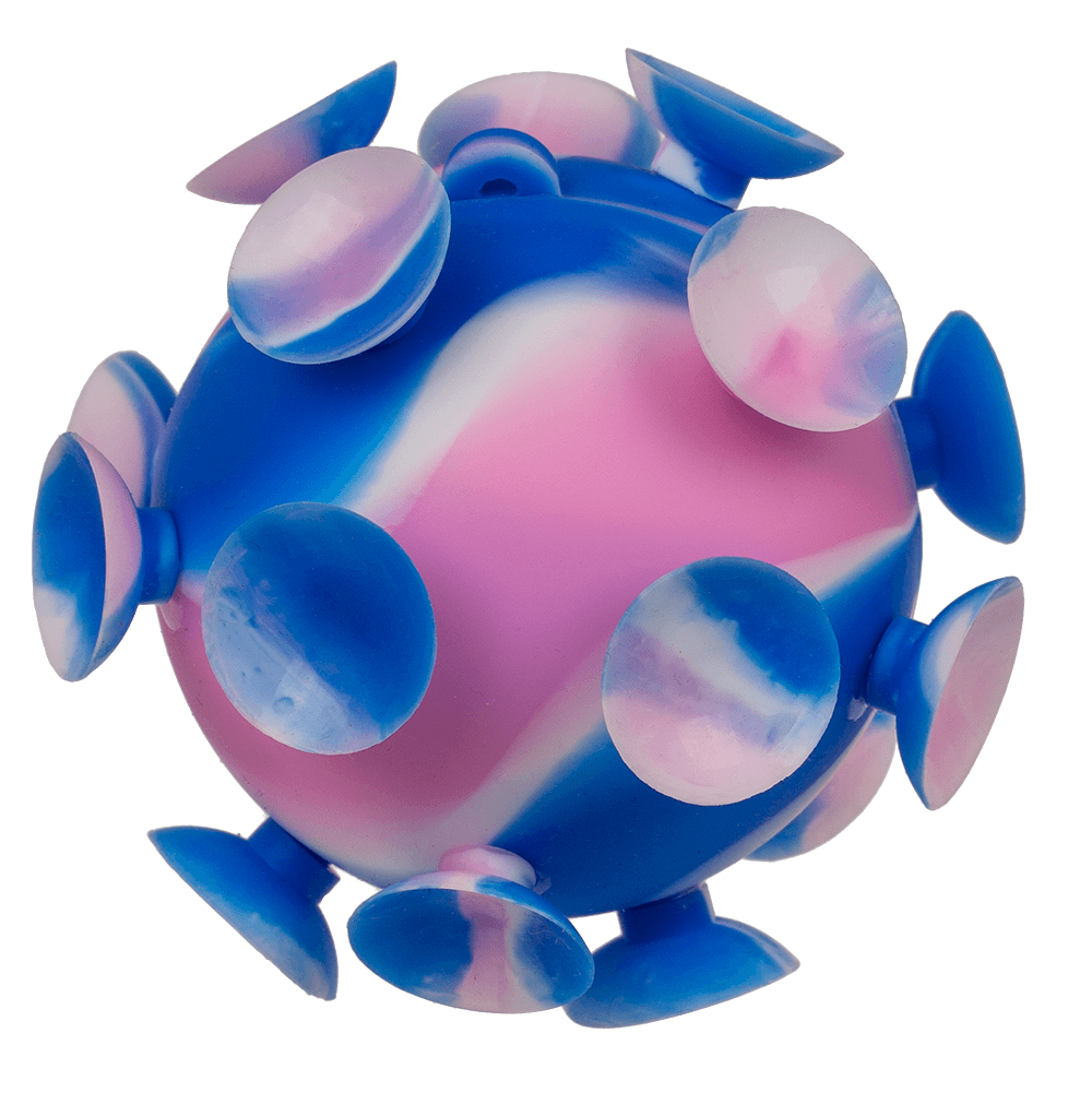 Squeeze anti stress ball, Magic Suction,