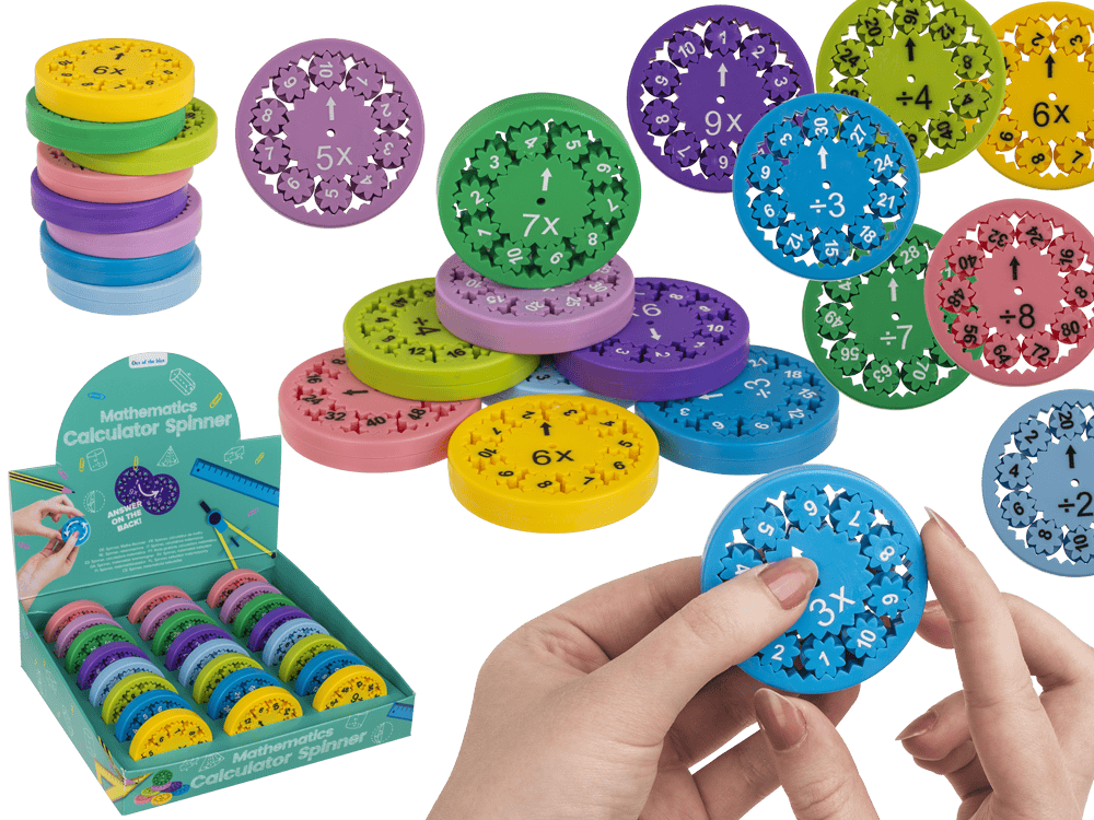 Mathmatics Calculator Spinner, 5,5 cm,