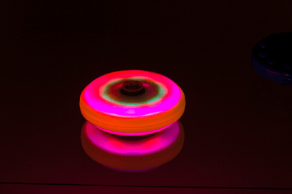 Ufo Popper Spinner, with LED (incl. batteries)