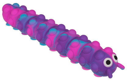 Fidget Pop N' Stick Toy, Caterpillar,