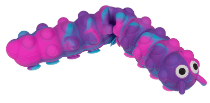 Fidget Pop N' Stick Toy, Caterpillar,