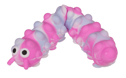 Fidget Pop N' Stick Toy, Caterpillar,