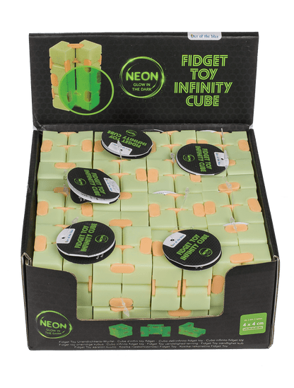 Fidget Toy, Infinity Cube, Glow in the Dark,