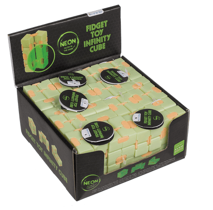 Fidget Toy, Infinity Cube, Glow in the Dark,