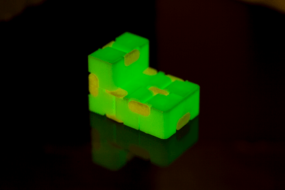 Fidget Toy, Infinity Cube, Glow in the Dark,