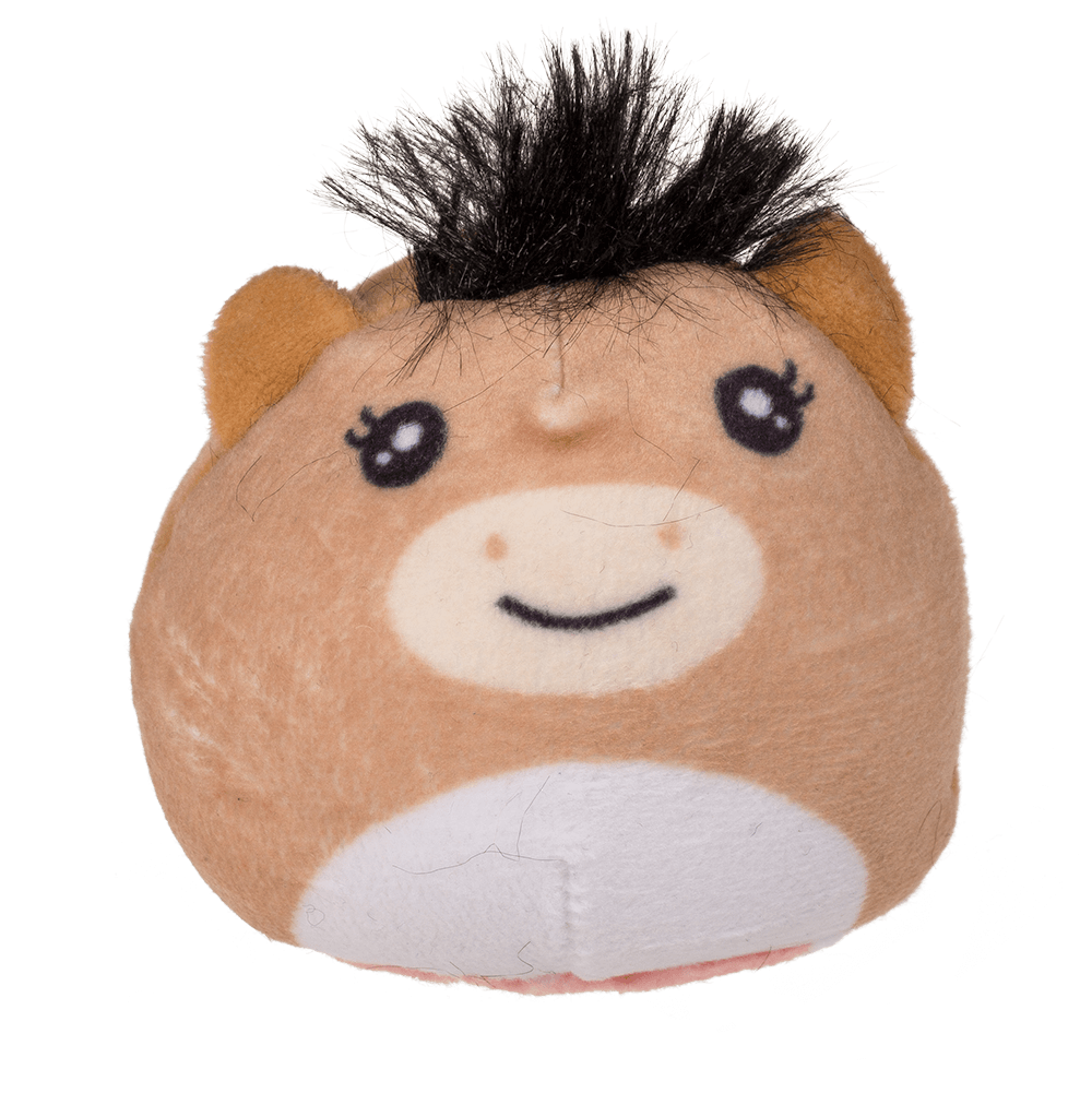 Reversible Plush Animals in Capsule,