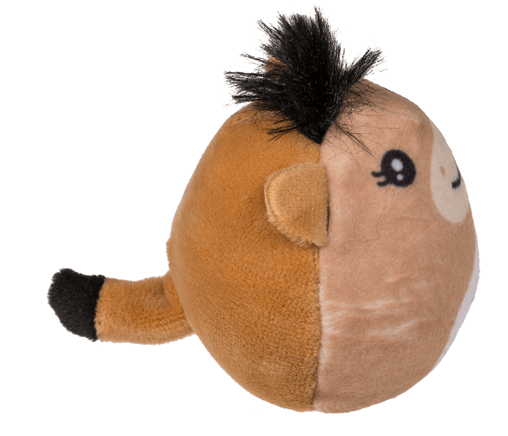 Reversible Plush Animals in Capsule,