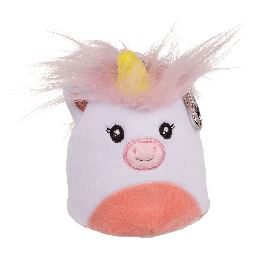 Reversible Animals with carabiner, ca. 9 cm,