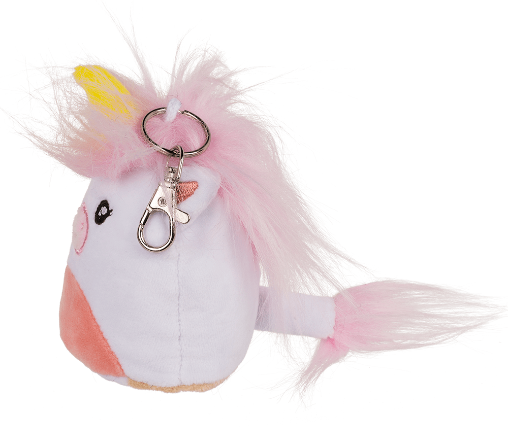 Reversible Animals with carabiner, ca. 9 cm,