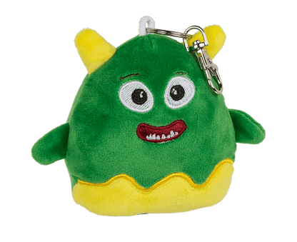 Reversible Animals with carabiner, ca. 9 cm,