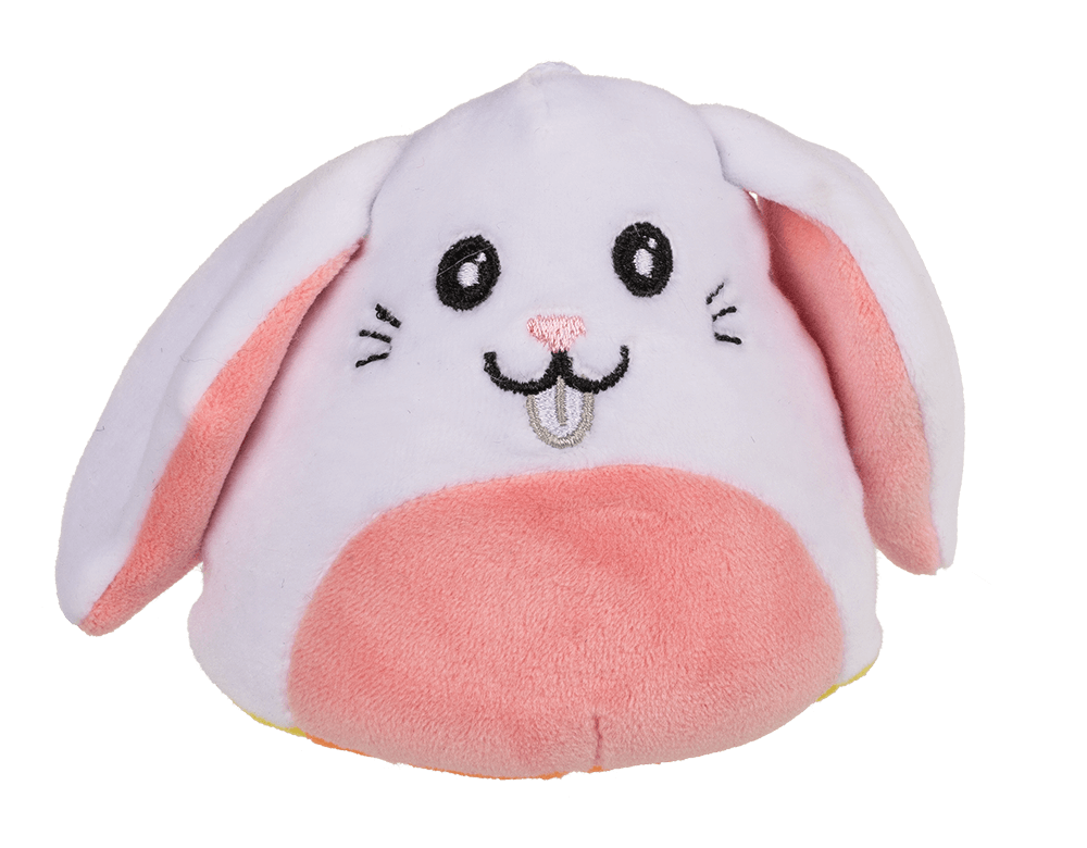 Reversible Animals with carabiner, ca. 9 cm,