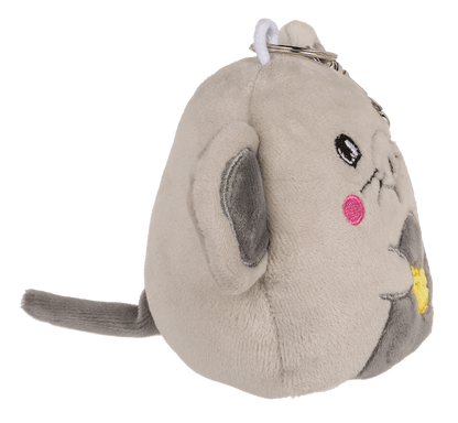 Reversible Animals with carabiner, ca. 9 cm,