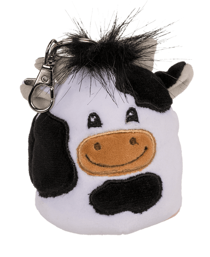 Reversible Animals with carabiner, ca. 9 cm,