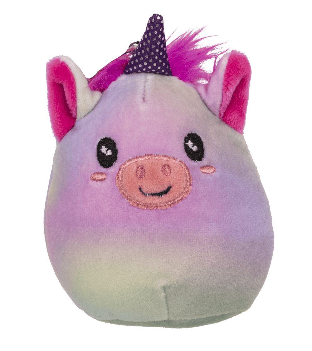 Squish Pets with keyring, approx. 9 cm,