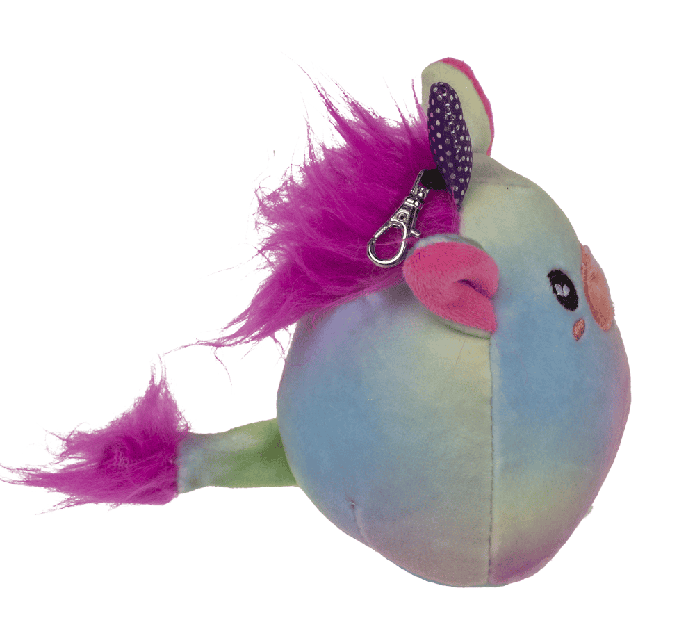 Squish Pets with keyring, approx. 9 cm,