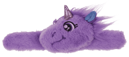 Snapband with plush zipper push,