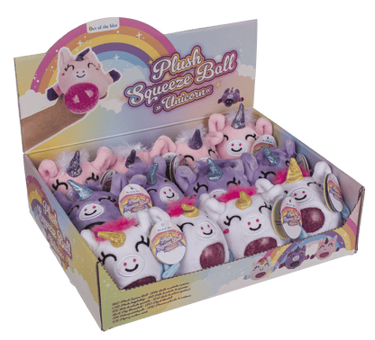 Plush Squeeze Ball, Unicorn,