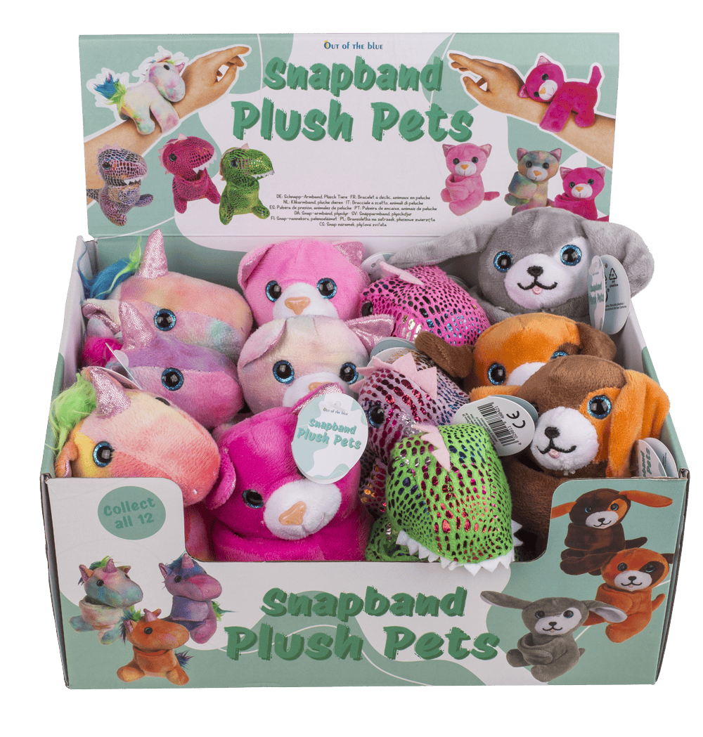Snapband bracelet, Plush Pets,