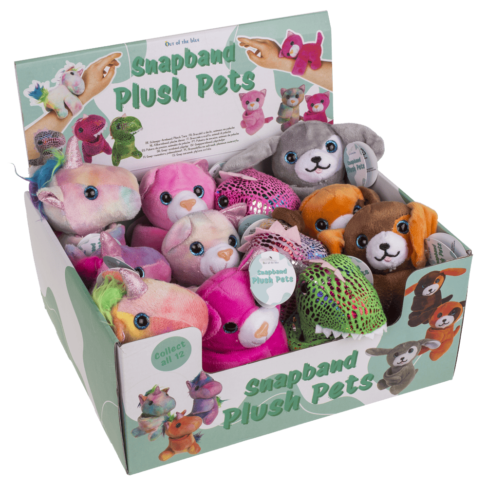 Snapband bracelet, Plush Pets,