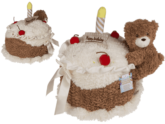 Cake and Bear, Happy Birthday,