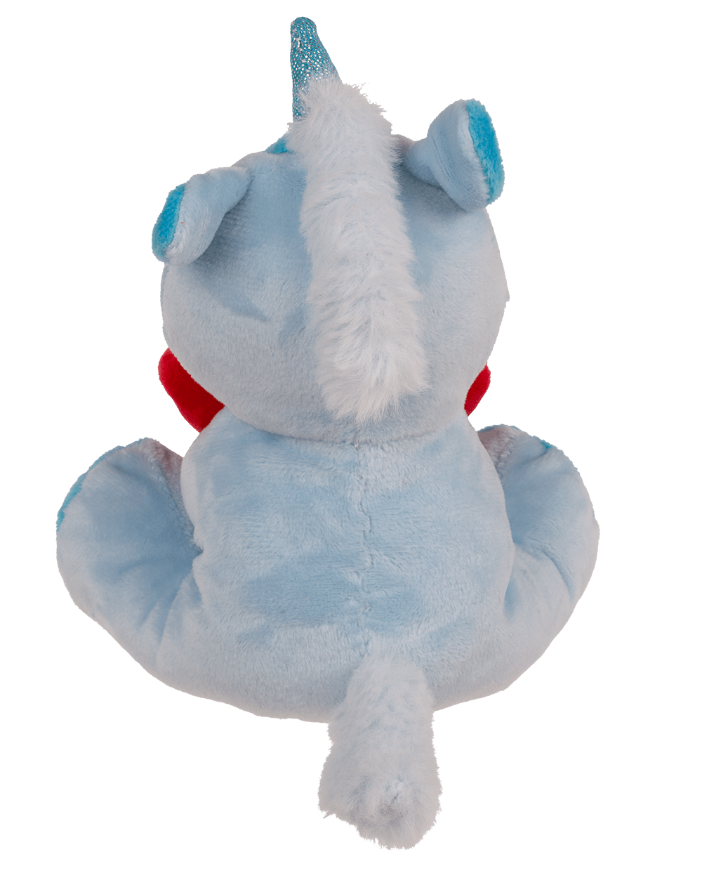 Plush Unicorn with Loveheart, 16 x 11 cm,