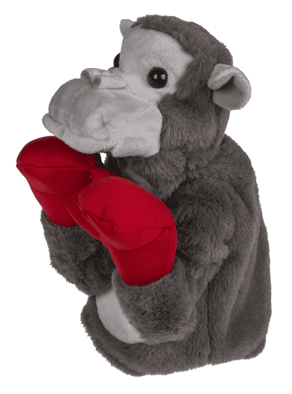 Plush Fighting Gorilla, 22 x 13 cm,