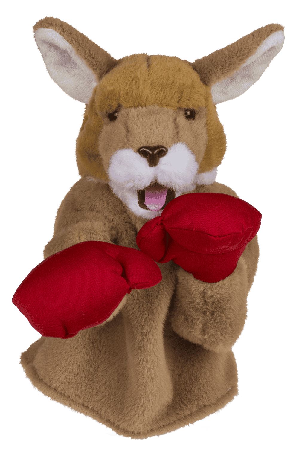 Plush Fighting Kangaroo, 19 x 12 cm,