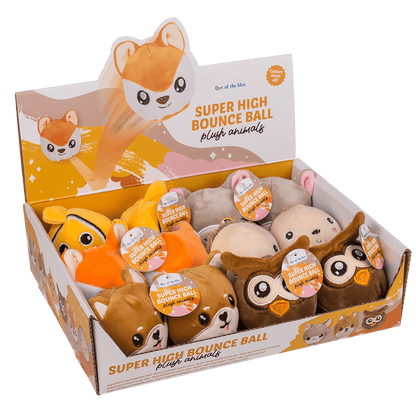 Super high bounce plush balls,