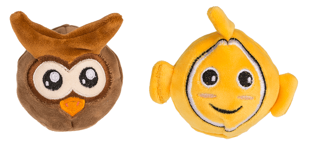 Super high bounce plush balls,