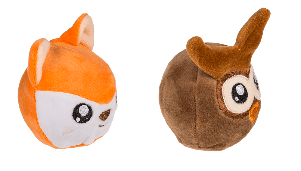 Super high bounce plush balls,