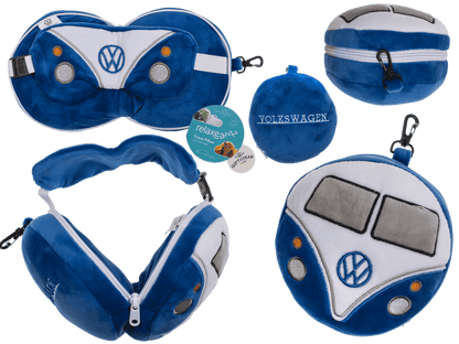 Kids Plush travel pillow with eye mask,