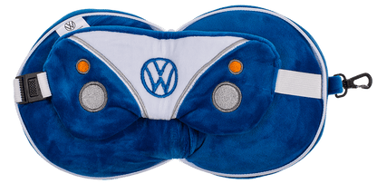 Kids Plush travel pillow with eye mask,