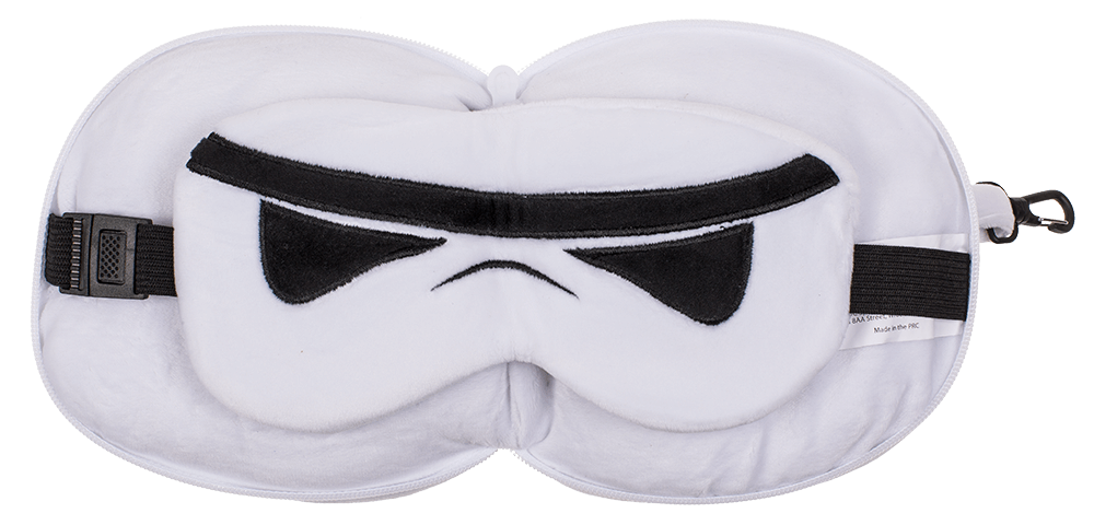 Kids Plush travel pillow with eye mask,