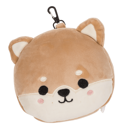 Kids Plush travel pillow with eye mask,