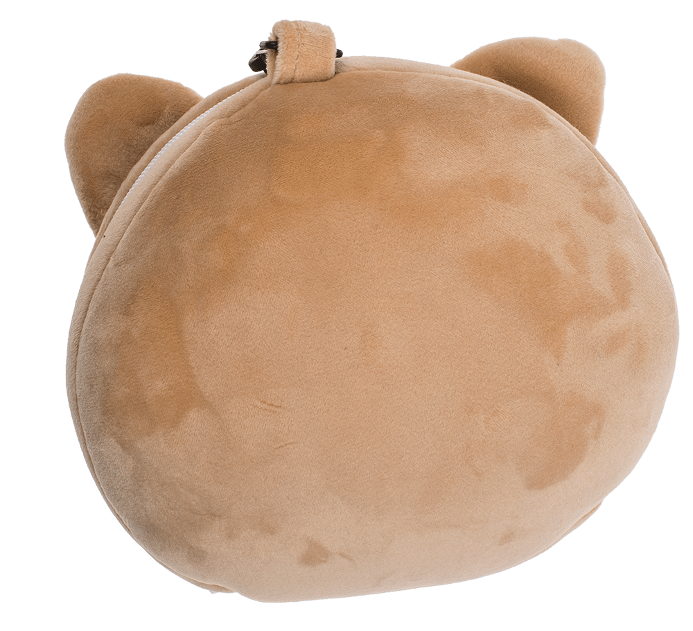 Kids Plush travel pillow with eye mask,
