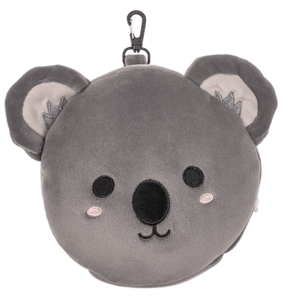 Kids Plush travel pillow with eye mask,