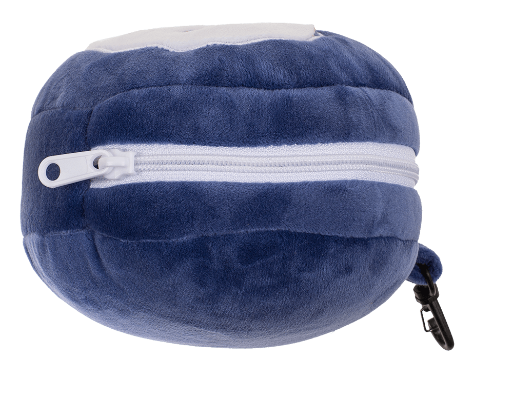 Kids Plush travel pillow with eye mask,