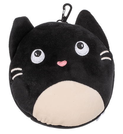 Kids Plush travel pillow with eye mask,