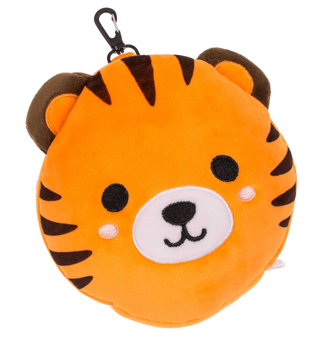 Kids Plush travel pillow with eye mask,